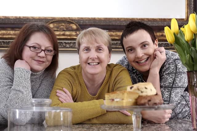 Debra Snow, Nicola Jordan and Ellie Whitehead look forward to the Women in Arts Fair in Whitby.