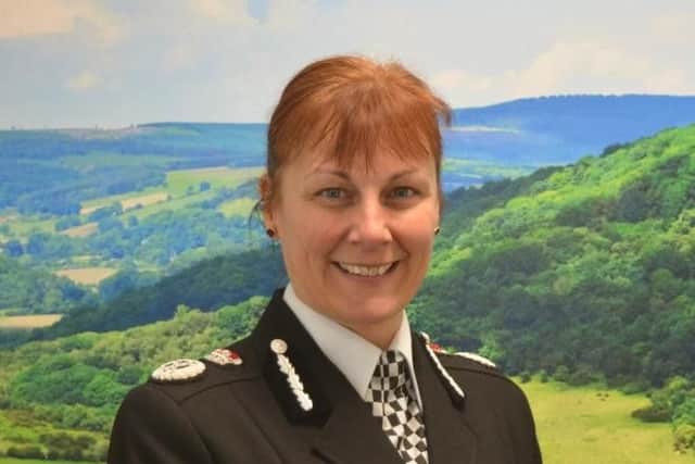 Lisa Winward was appointed Chief Constable in 2018. She's the second woman to have filled this post in the history of the force.