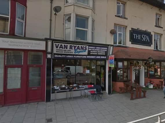 The former Van Ryans Express shop