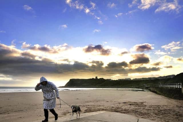A blustery spell of weather is forecast for the next 48 hours.