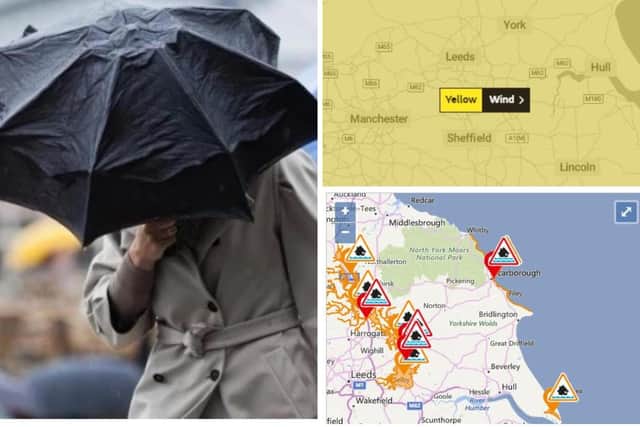 Storm Gareth is battering Yorkshire