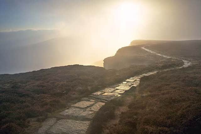 Joe Cornishs stunning image of the sandstone crags called the Wainstones on The Cleveland Way.