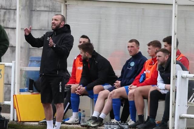 Pickering Town boss Denny Ingram