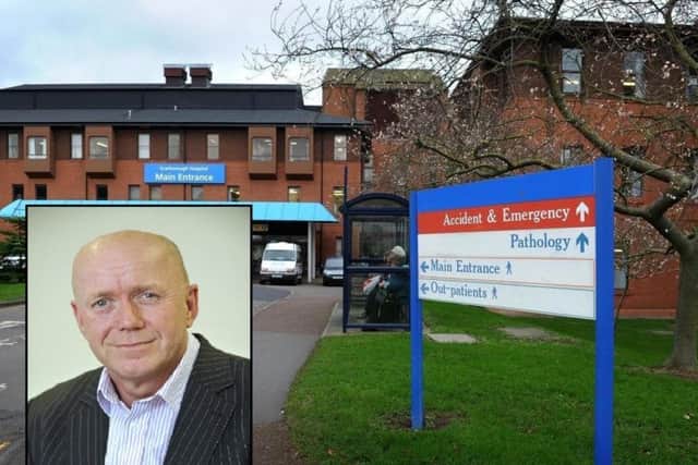 Chief Executive Mike Proctor said there is 'no ideal solution' to the loss of breast cancer outpatient services.