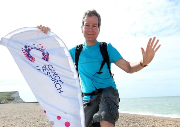 Laurence Walker is heading down the east coast of Yorkshire next week as part of his 3,500-mile walk around the UK.