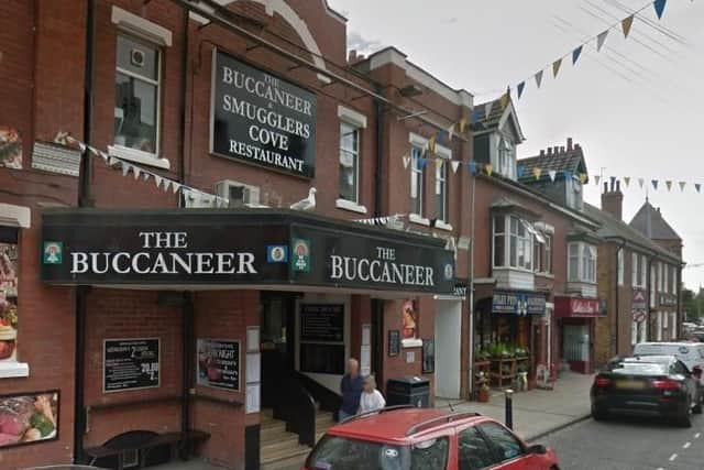 The incident happened outside The Buccaneer.