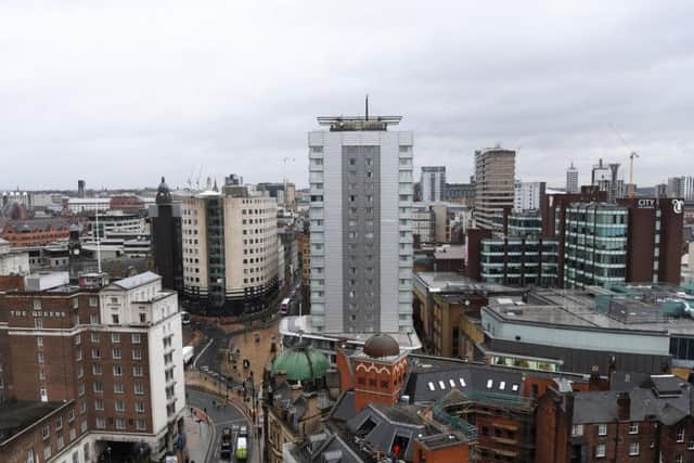 Leeds city centre.
