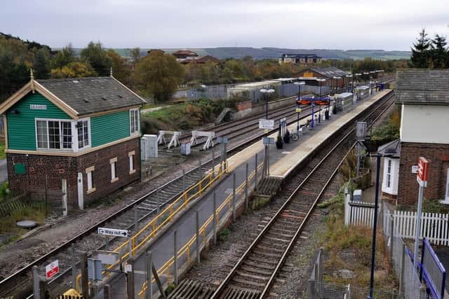 Emergency services are dealing with an incident at Seamer station.
