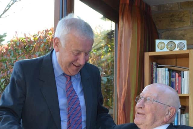 Tim Boyes, left, and John Birley