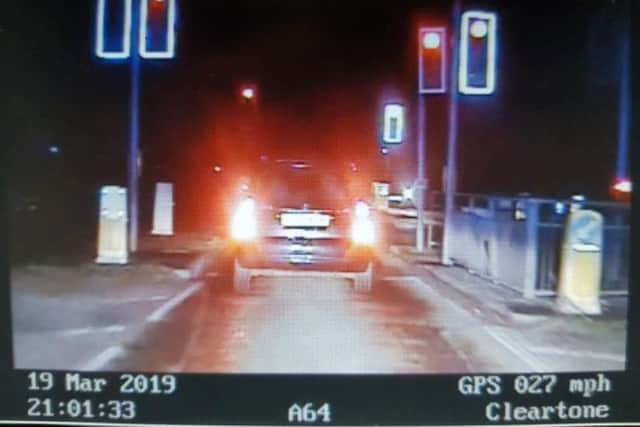 A driver has been arrested on the A64 at Sherburn.