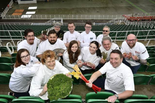 Some of the chefs who will be demonstrating at the festival