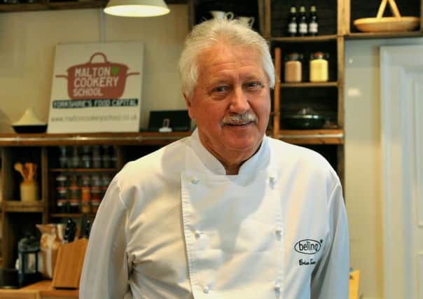 TV chef Brian Turner is coming to Whitby.