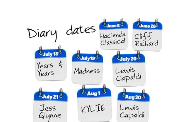 These acts are already appearing at the Open Air Theatre this year
