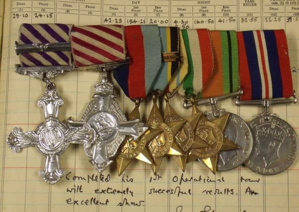 A group of medals with links to The Dambusters will be auctioned.
