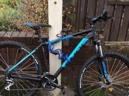 The Cube bike that has been stolen.
