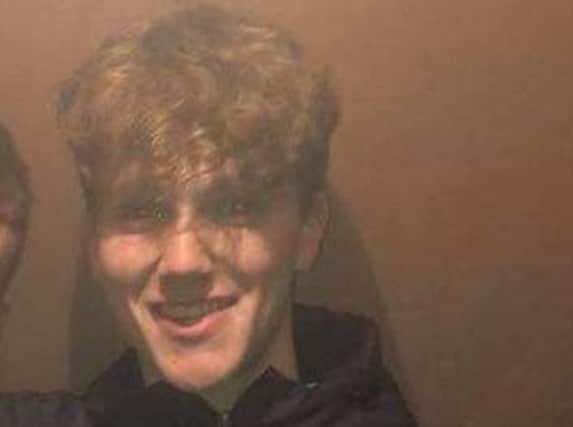 Liam Richardson, 18, was last seen in the early hours of the morning.