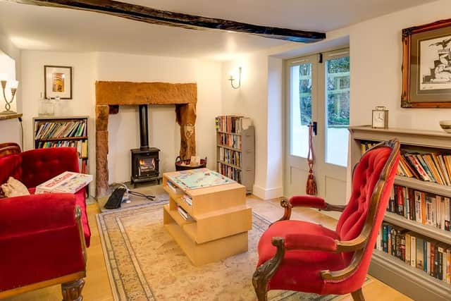 The snug at Ridge View House.