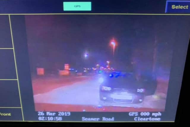 A driver has been arrested for drug driving in Scarborough.