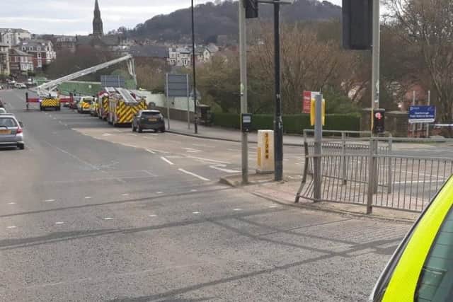 Valley Bridge has now reopened.
