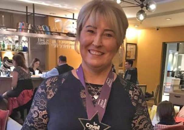 Angela Fletcher was the winner of the Cavell Star Award.
