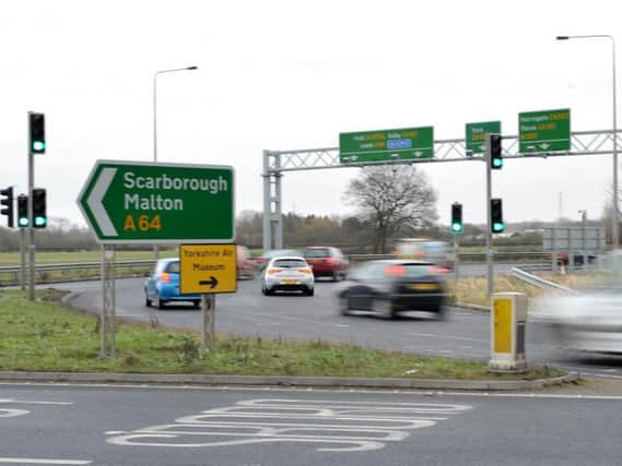 Plans to upgrade the road from the Hopgrove roundabout are under review by the Department of Transport.