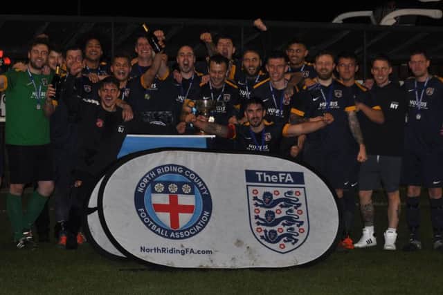 Angel celebrate their cup success