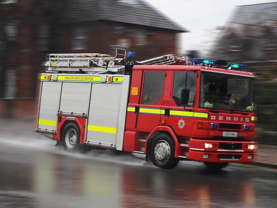 Humberside Fire and Rescue were called in the early hours.