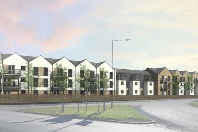 How the new homes could look on the Sneaton Castle site.