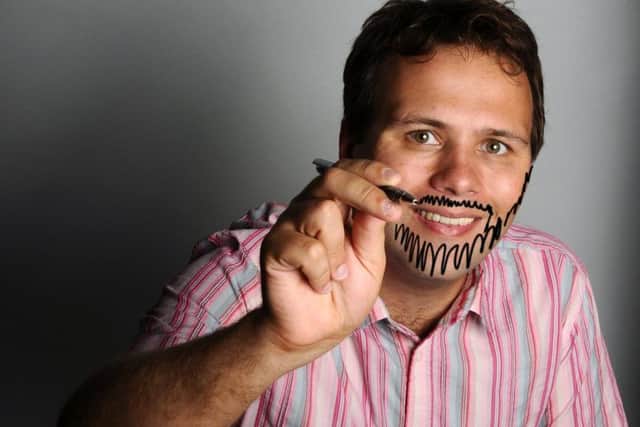 John Finnemore is dropping by Scarborough Spa later this year