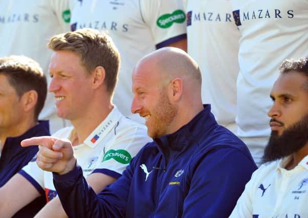 POSITIVE OUTLOOK: Yorkshire first-team coach Andrew Gale.  Picture: Tony Johnson.