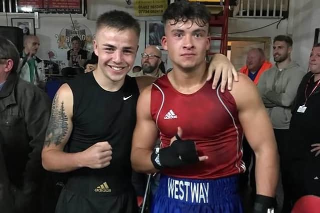 Kieran Glave (left) and Louis Corrigan