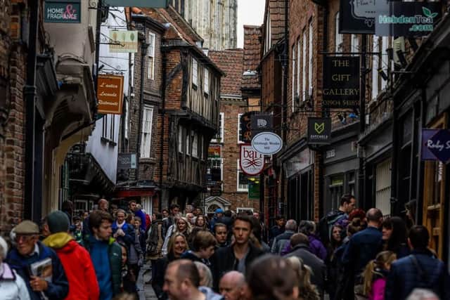 A scene from York city centre. Pic: James Hardisty