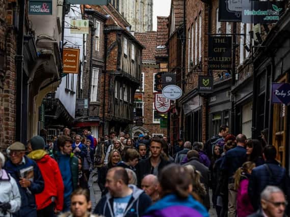 A scene from York city centre. Pic: James Hardisty