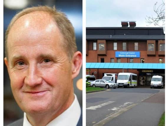 MP Kevin Hollinrake has written a letter to Scarborough Hospital bosses.