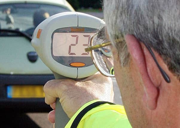Police are catching fewer drivers speeding on roads in North Yorkshire, new data reveals.