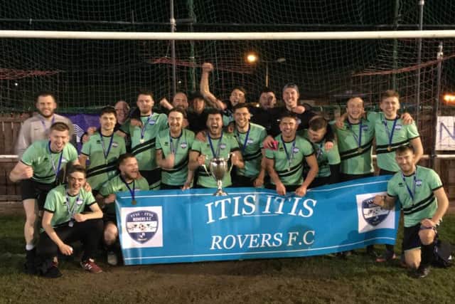 Itis Itis Rovers celebrate their cup success