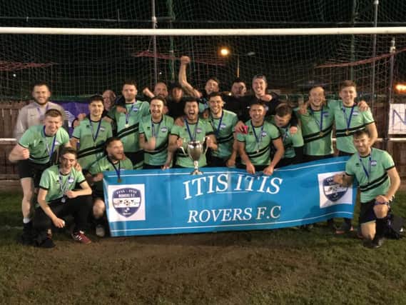 Itis Itis Rovers celebrate their cup success