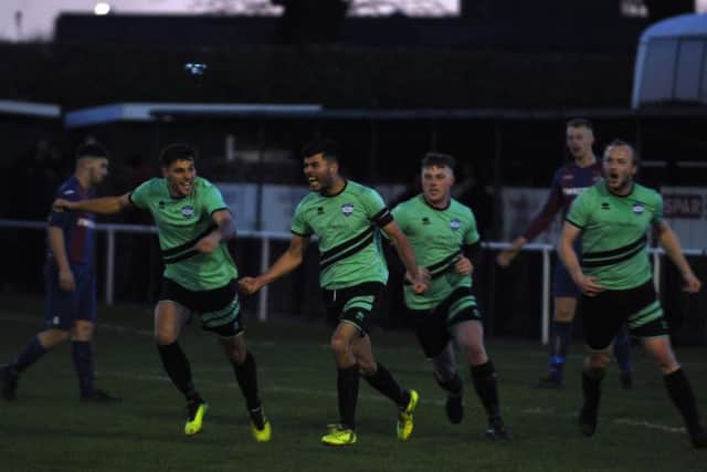 Jack Ramos celebrates his goal