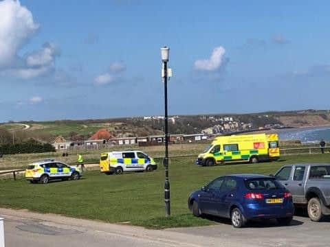 Emergency services are dealing with the incident.