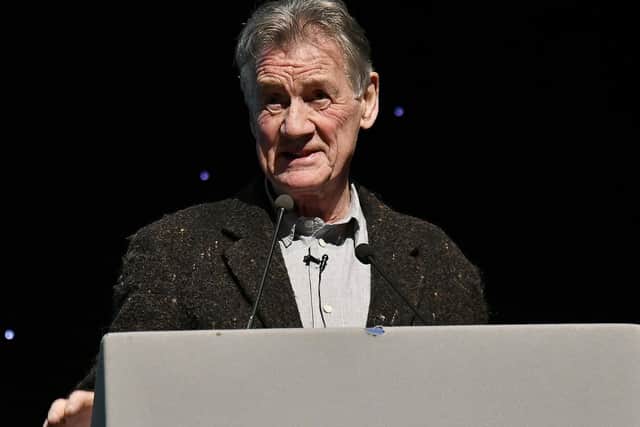 Michael Palin talked about his book Erebus - the Story of a Ship to a sell-out audience at the Spa