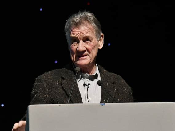 Michael Palin talked about his book Erebus - the Story of a Ship to a sell-out audience at the Spa