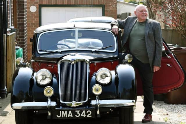 A classic car believed to have once belonged to a legendary brass bandsman will be in the limelight at the regions favourite motor show with current owner Andrew Greenhough.