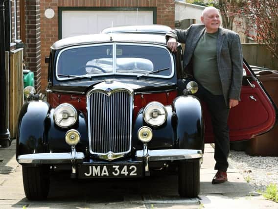 A classic car believed to have once belonged to a legendary brass bandsman will be in the limelight at the regions favourite motor show with current owner Andrew Greenhough.