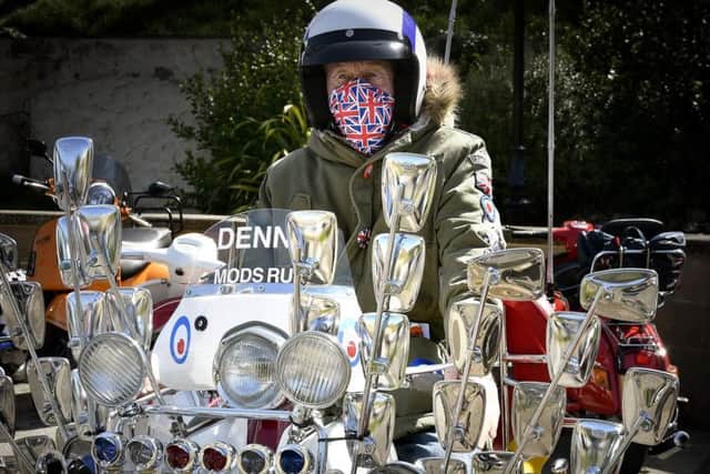 One of the riders at this weekend's event.