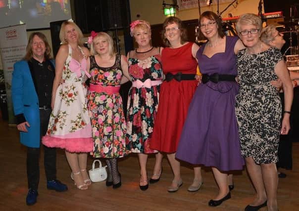 Dressing the part, Wendy Reagan, Melody Reed, Jan Reed, Fi Bissett, Elaine Jackson, Sue Coulson.
