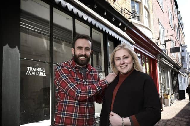 Owners Matthew Davenport and Chloe Cotton.