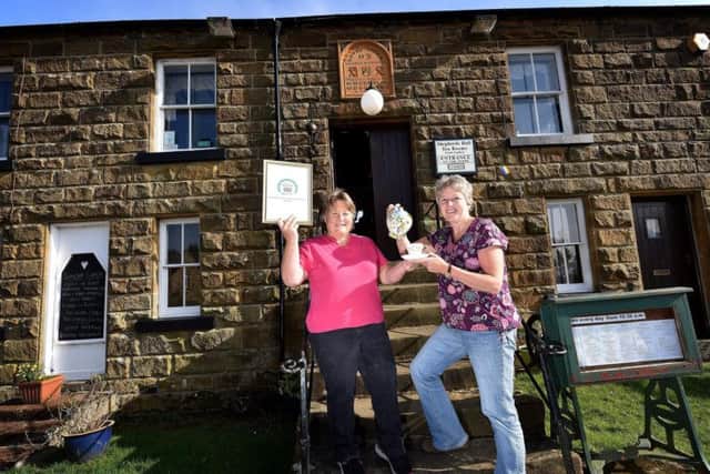 Owners Wendy Metcalfe and Gillian Green celebrate their latest award.