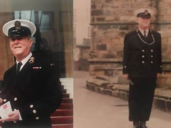 Former Commanding Officer, Chief Petty Officer Tony Harrison MBE