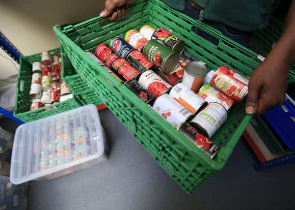 The number of emergency supplies handed out by food banks in North Yorkshire has risen over the last year, figures from a leading charity show.