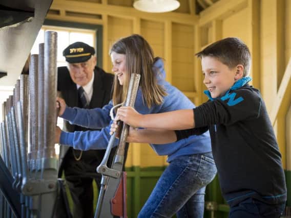 Go behind the scenes at the North Yorkshire Moors Railway